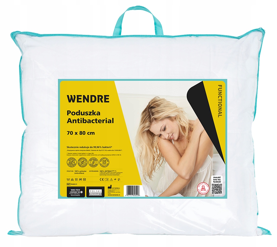 

Poduszka Antyalergiczna 70x80 Antibacterial Polska