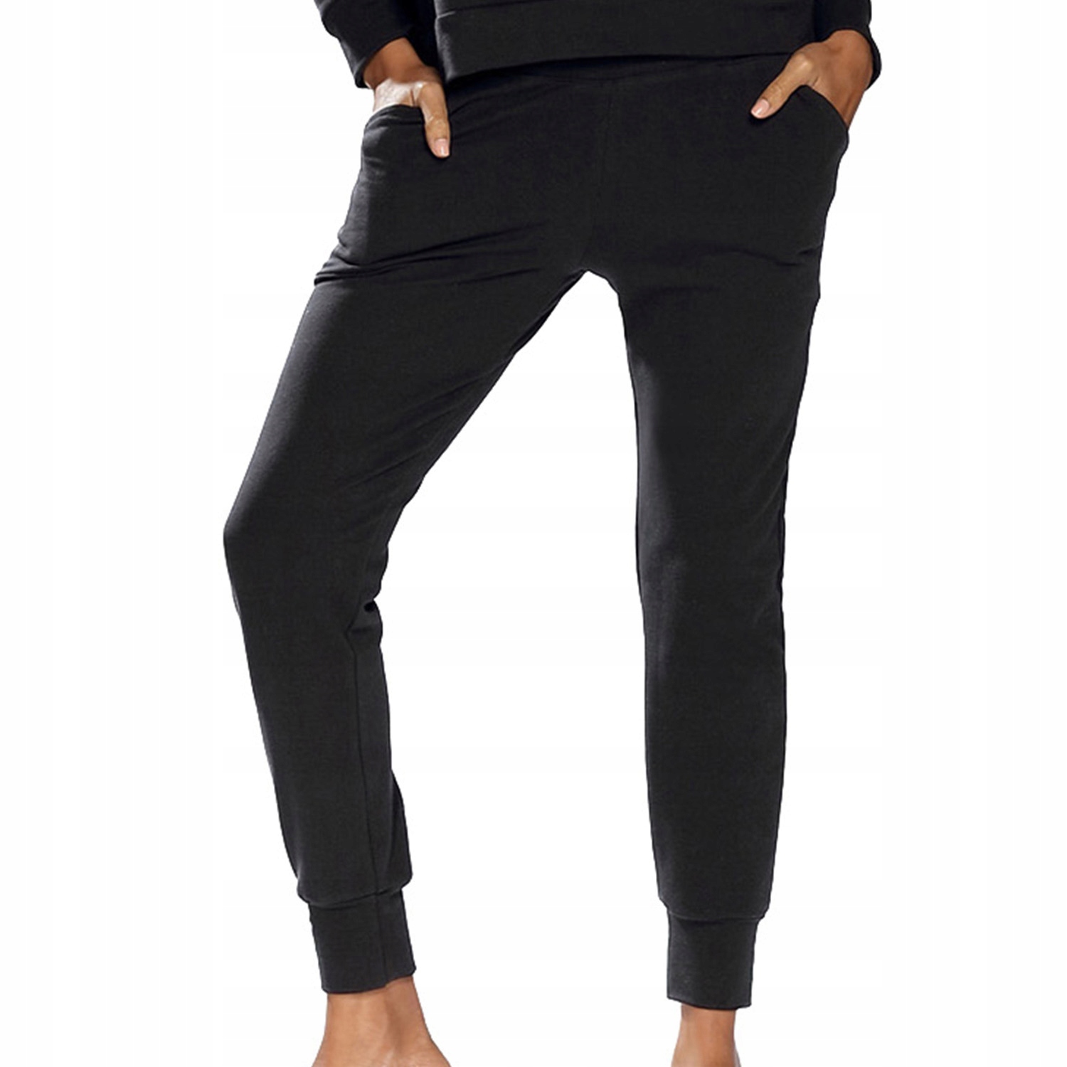 

Dkaren Seattle czarny Spodnie dresowe dres S