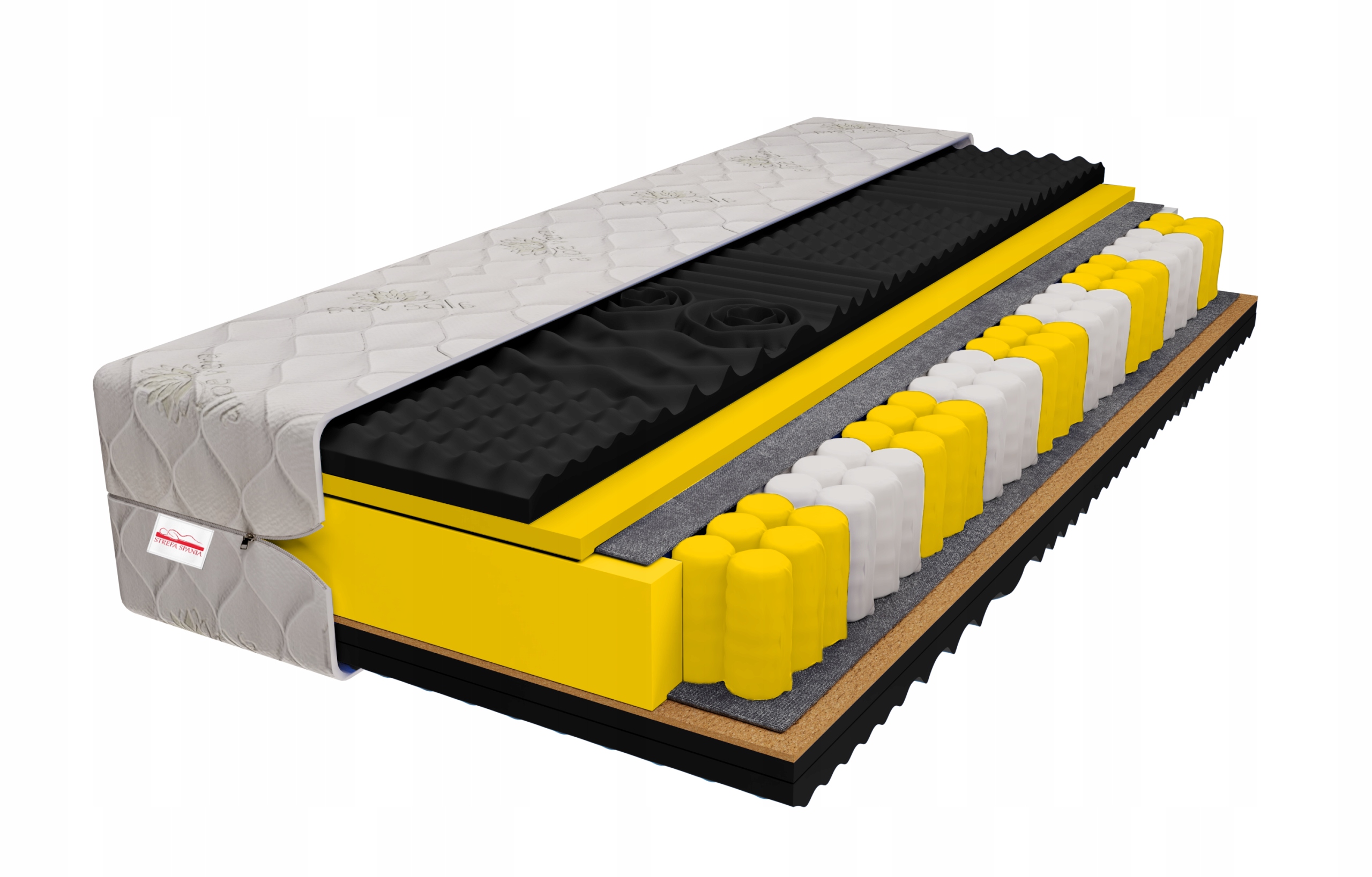 

Materac 80x200 Yellow Night Prestige ochraniacz