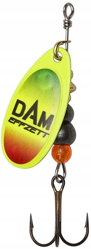 Błystka Obrotowa Dam Effzett Fluo Trio Roz. 4 10g