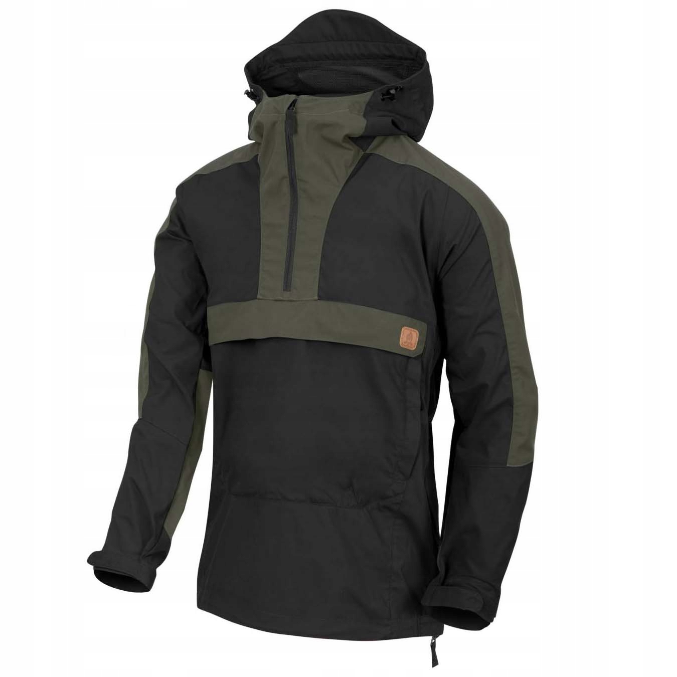 Bunda Helikon Woodsman Anorak čierna/Taiga XS