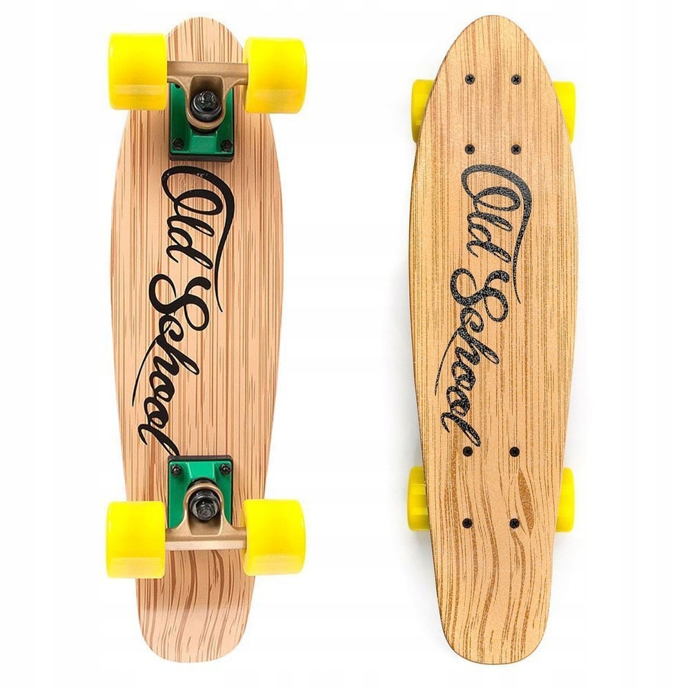 Deskorolka deska drewniana fishboard miejska fiszka skate ABEC-7 Meteor