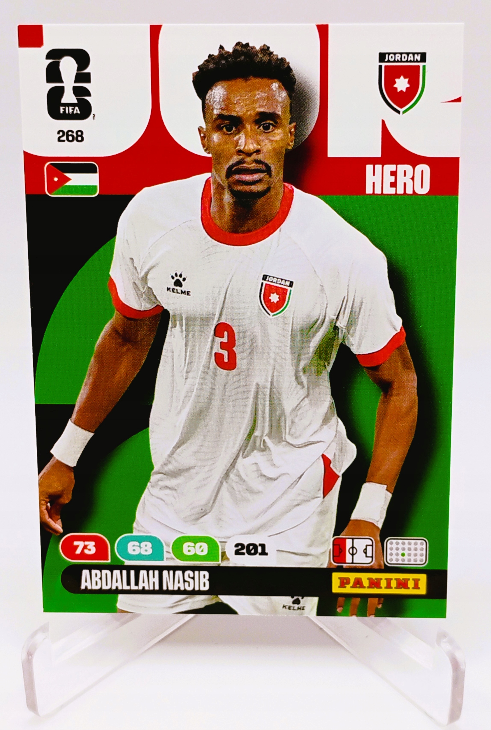 Panini World Cup 2026 Core Hero 268 Abdallah Nasib Jordan
