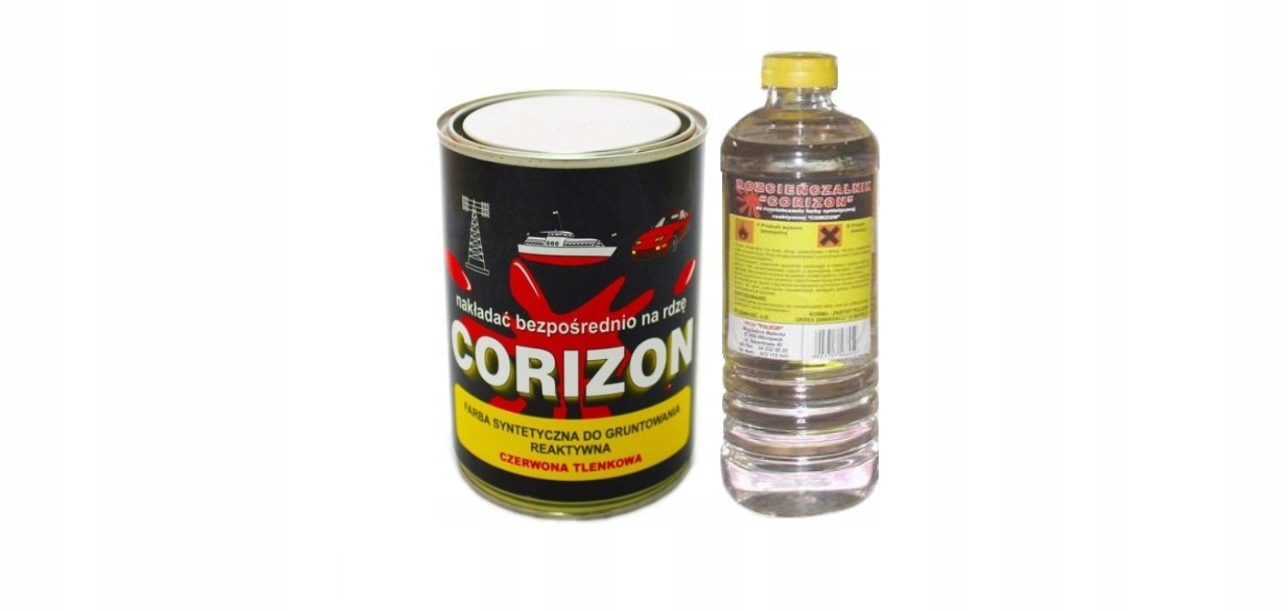 

Corizon Antykorozyjna Farba Na Rdzę 1L+ ROZP.500ml