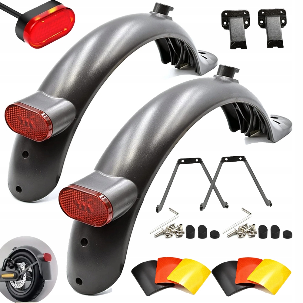 Светодиодный кронштейн заднего крыла для скутера XIAOMI M365 PRO, Pro 2 1S ESSENTIAL