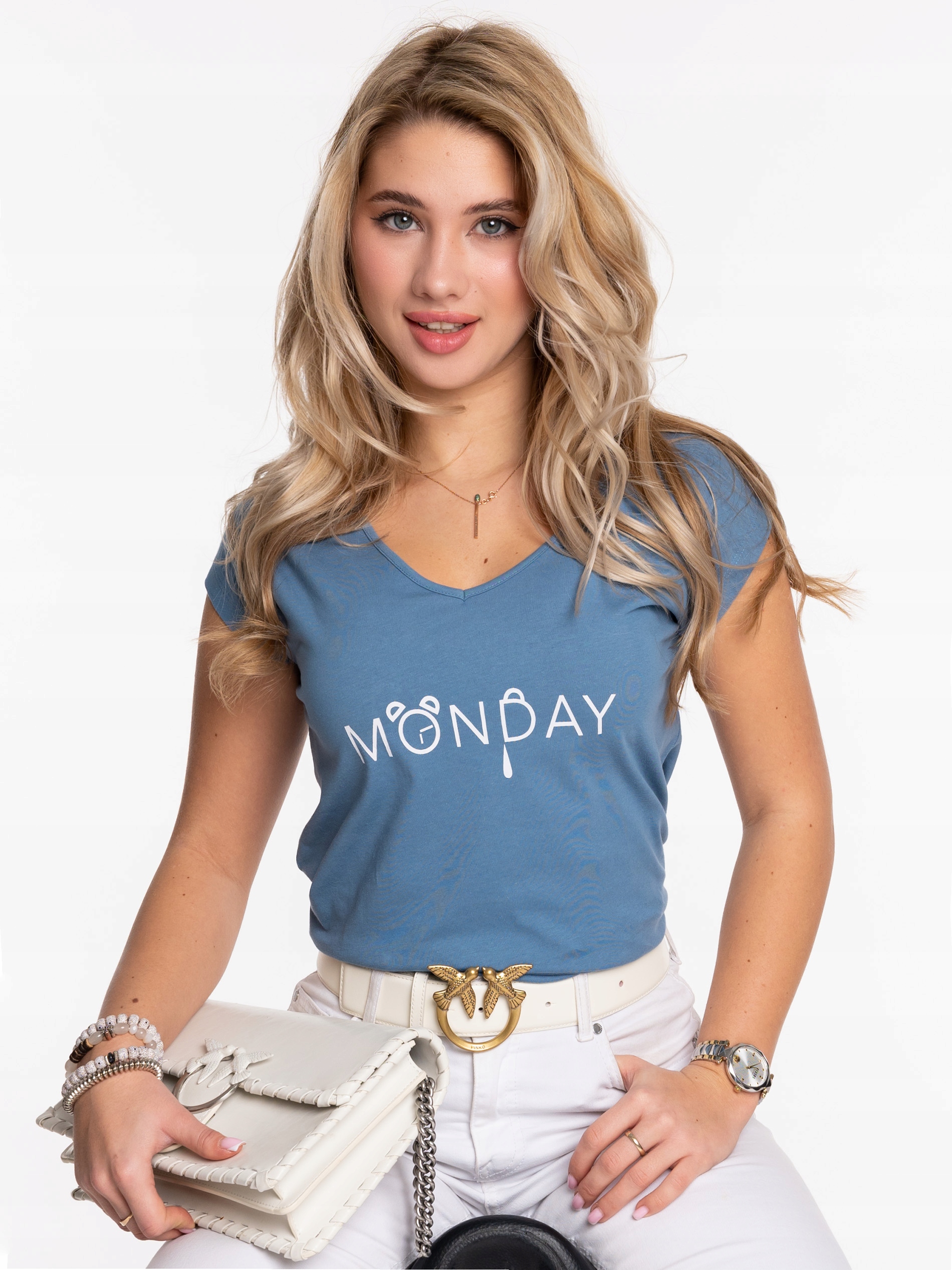 GENIALNY MODEL KOBIECA BLUZKA DUŻO KOLORÓW Materiał dominujący bawełna