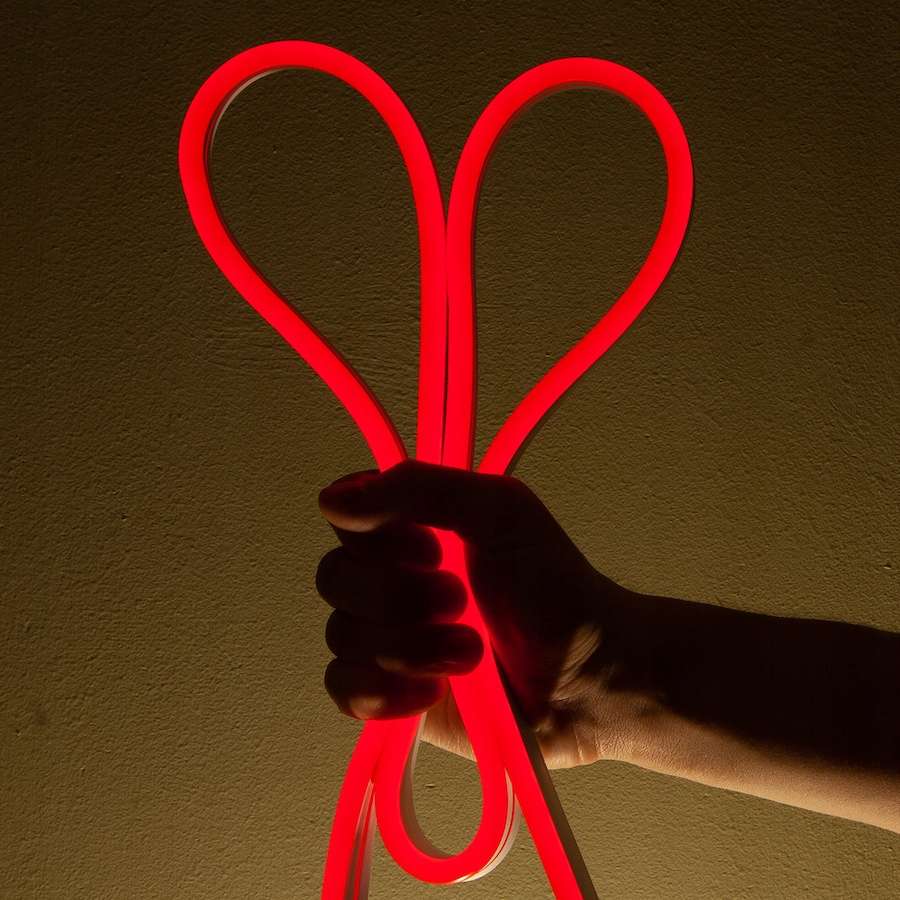 NEON LED Taśma 12v Pasek Napis na ścianę 12V 10W FLEX CZERWONY Wodoodporny Kod producenta RED-01