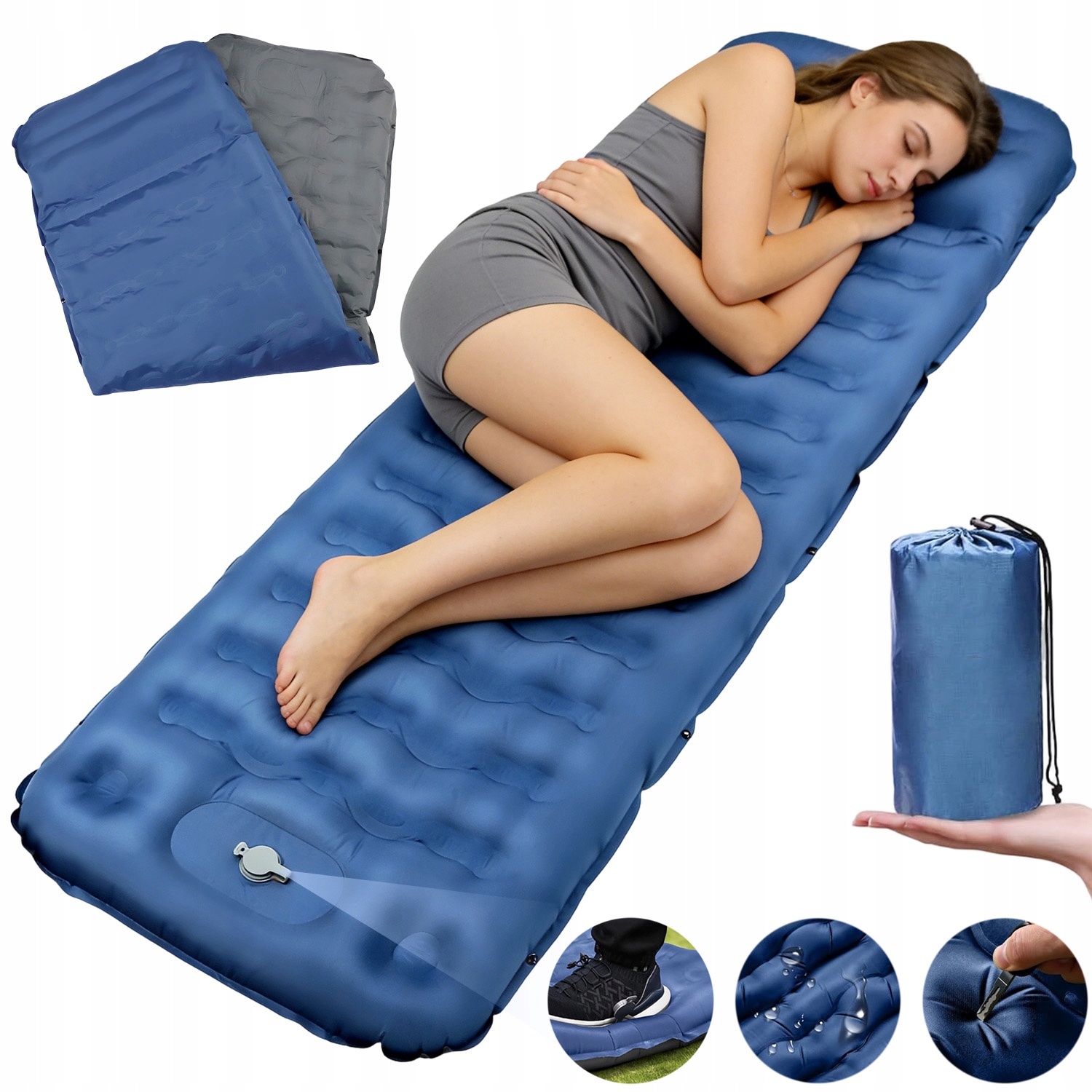 Matrace Do Stanu Rolovací Lehká 196 X 66 CM