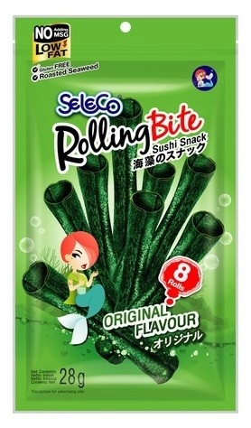 

Nori Roll Chrupiąca przekąska z wodorostów 28 g Se