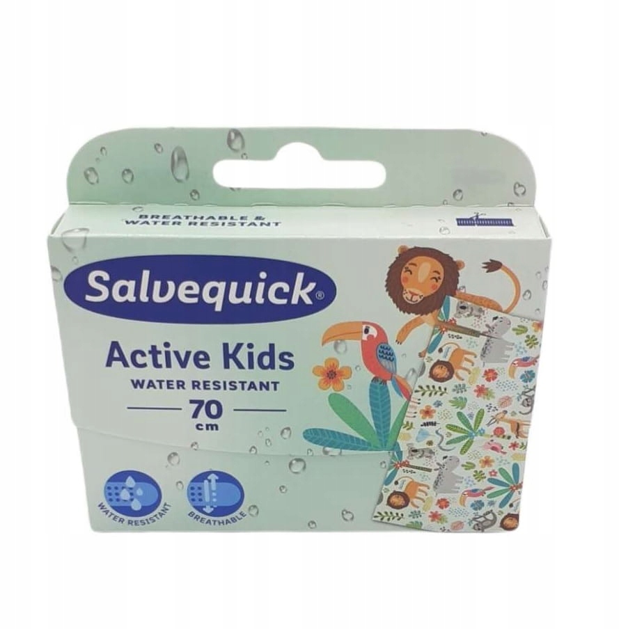 

Salvequick Plastry dla dzieci Active Kids wodoodpo