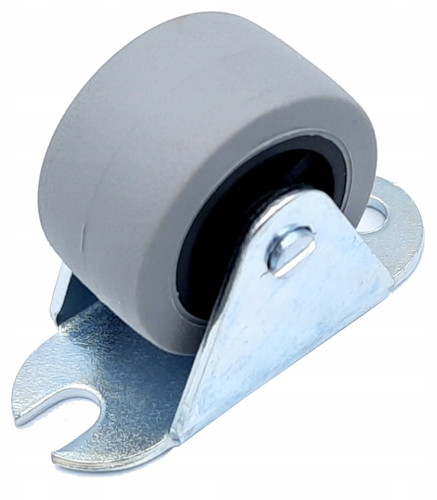 

4x Kółko meblowe rolka sztywna gumowa H-29/18 FI24