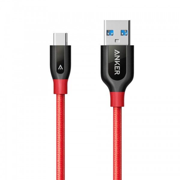

Anker Powerline+ 0.9m Usb-c Usb 3.0 czerwony