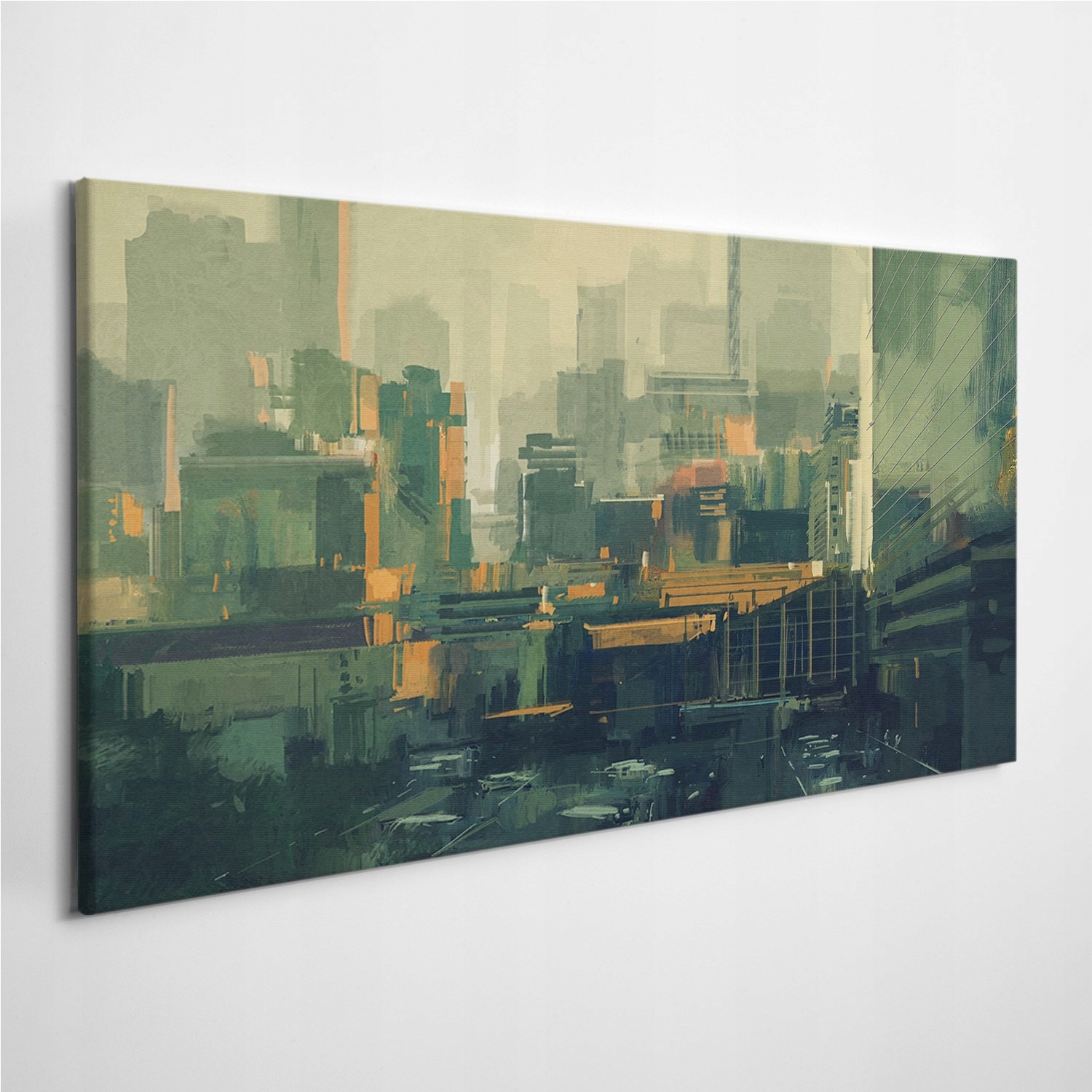 

Zdjęcie na płótnie Miasto Drapacze Chmur 120x60 cm