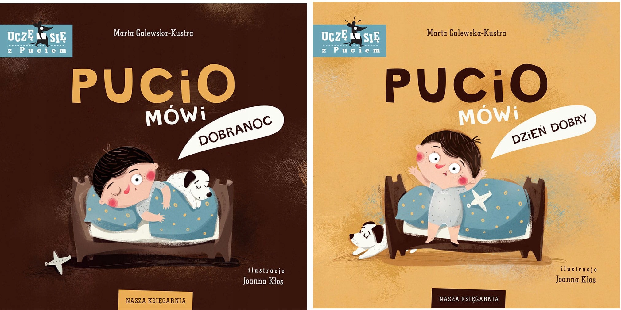 

Pucio Mówi Dzień Dobry+pucio Mówi Dobranoc Komplet