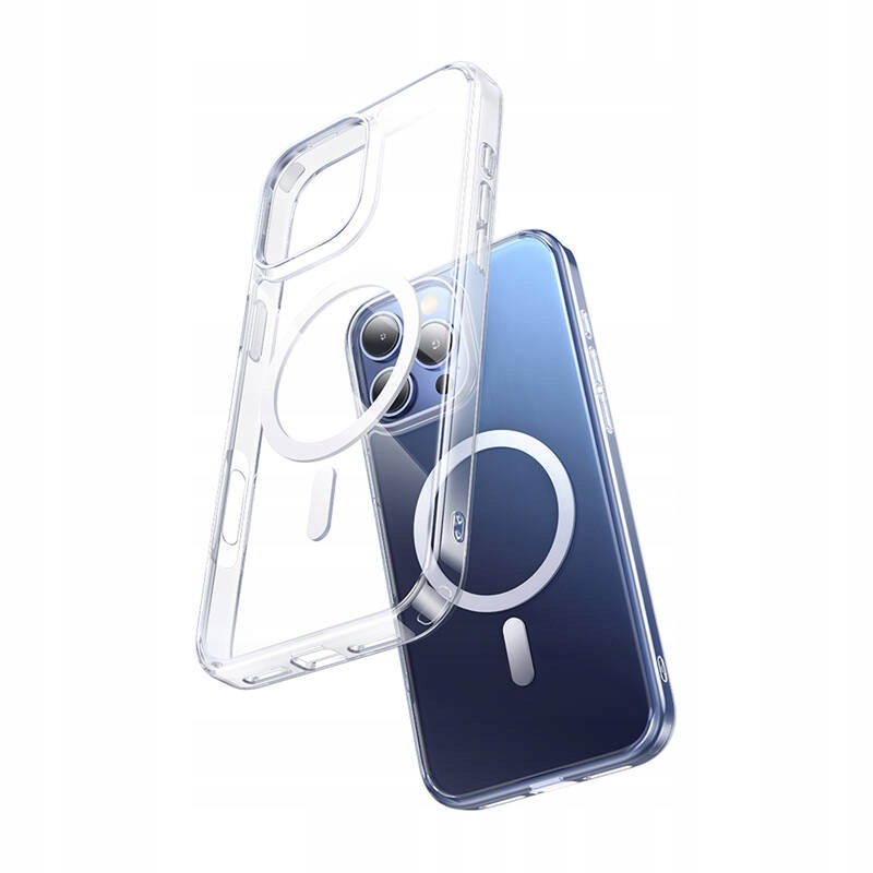 Etui McDodo PC-4923 Magnetyczne iPhone 16 Pro Max Przeźroczyste