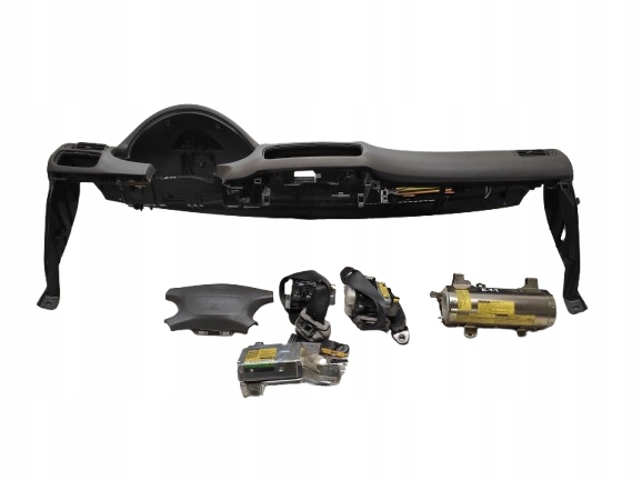 TOYOTA COROLLA E11 97- DESKA KONSOLA PODUSZKI PASY MODUŁ