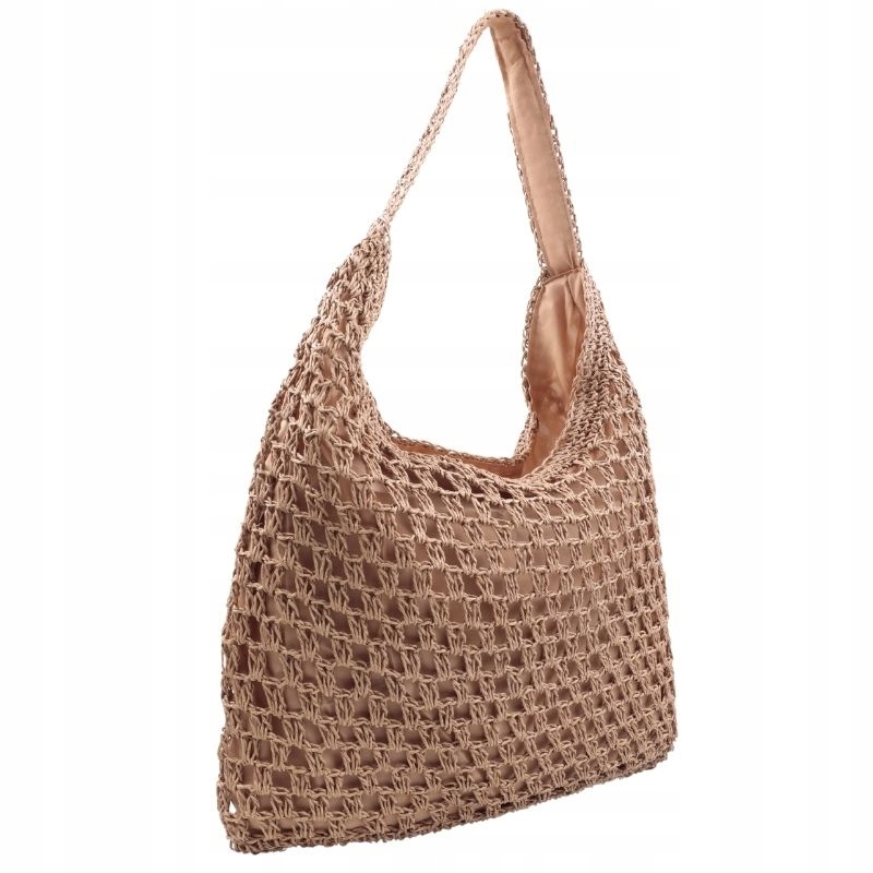 Torebka damska shopper na ramię słomiana plażowa pojemne podróżne torebki Stan opakowania oryginalne