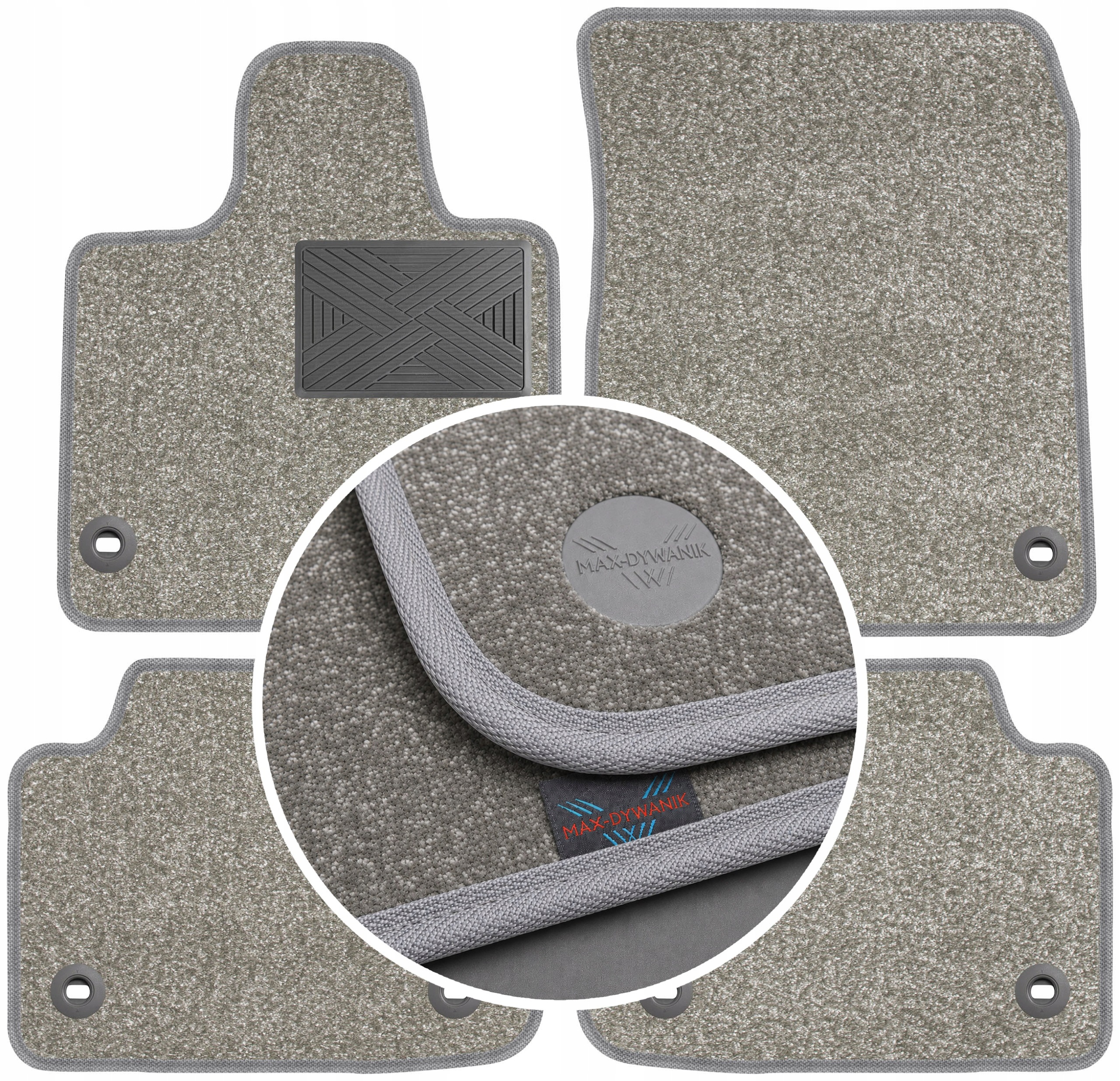 Koberce do auta Jaguar I Pace 2018- Perl-Line 12mm