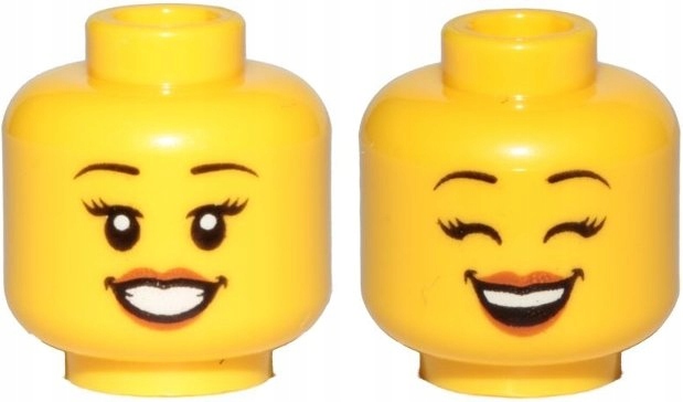 

Lego Głowa Kobieta Uśmiech 3626cpb2379 Nowa