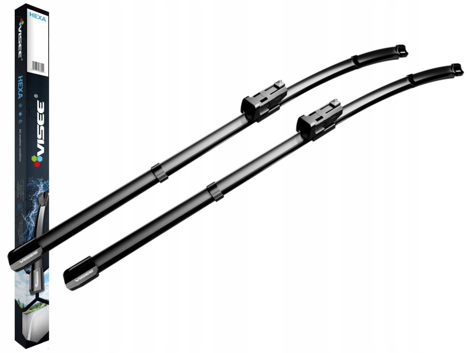 

Wycieraczki Płaskie Visee Hexa 650 x 530MM