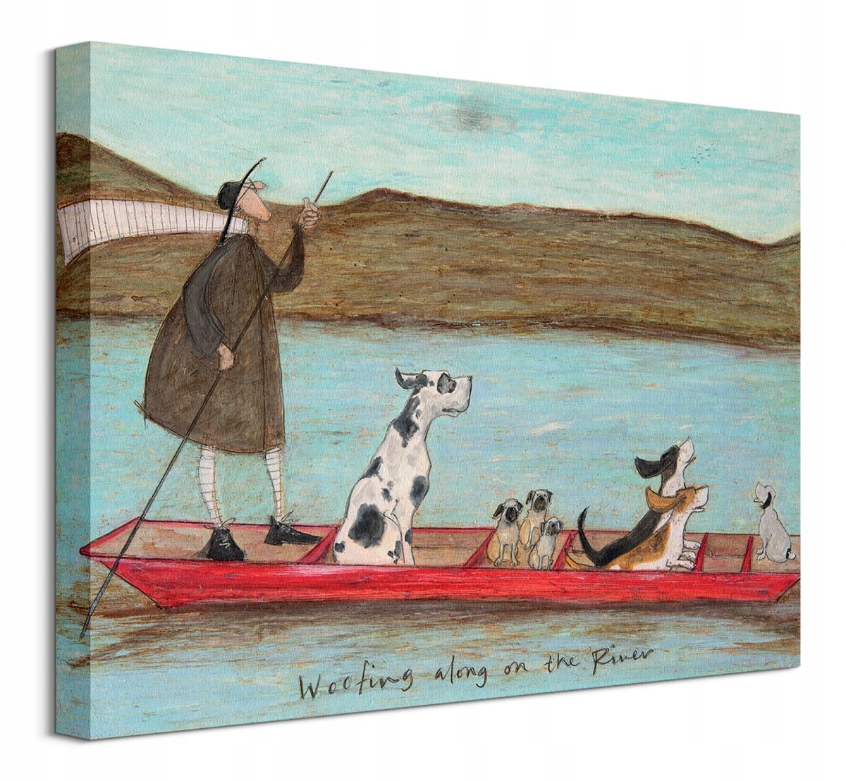 

Sam Toft Wyprawa z psami Obraz na ścianę 40x30 cm