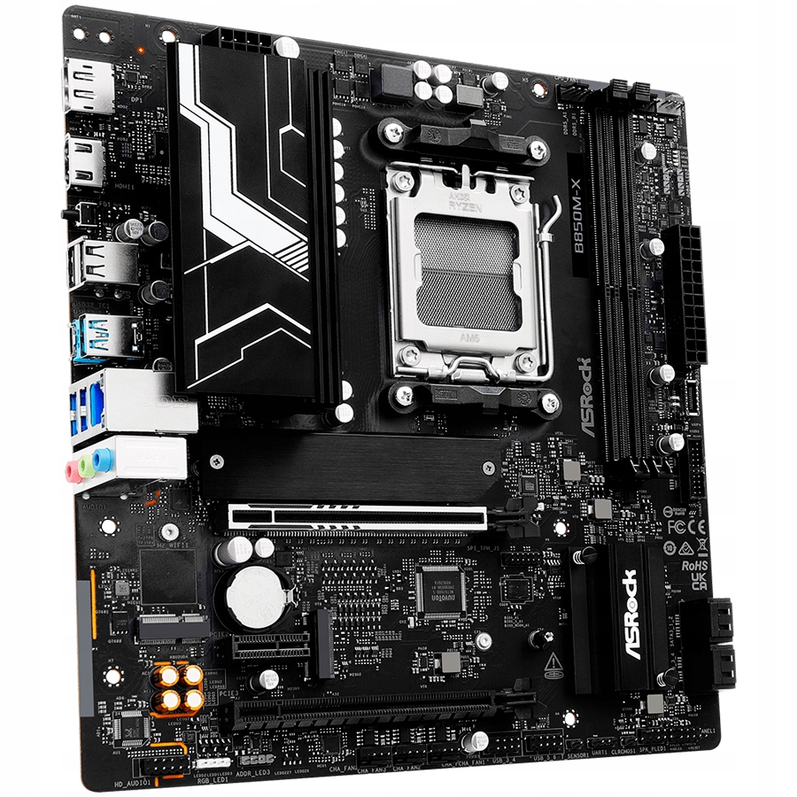 Asrock B850M-X R2.0 základní deska mATX AM5 DDR5
