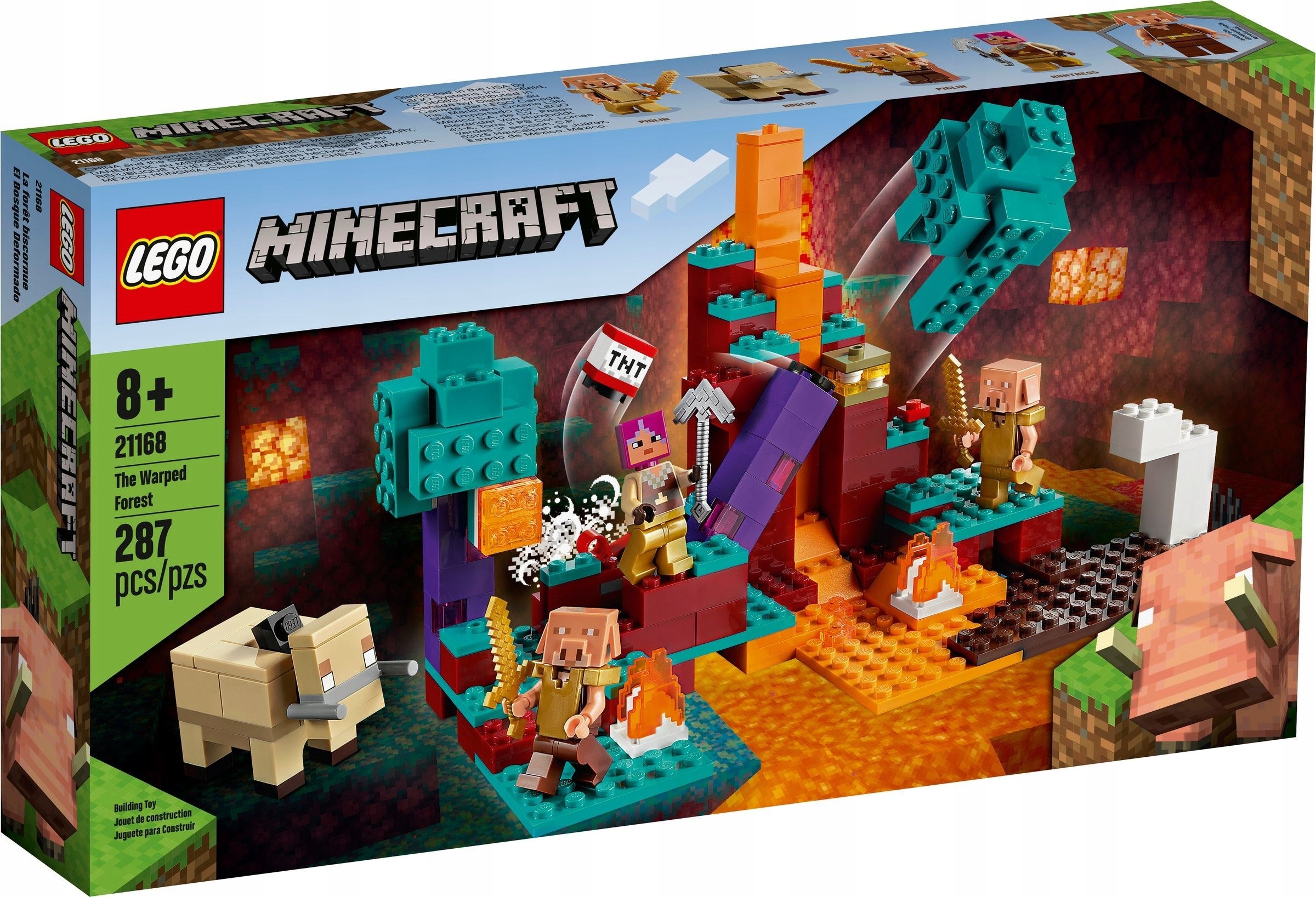 

Lego minecraft Spaczony las 21168