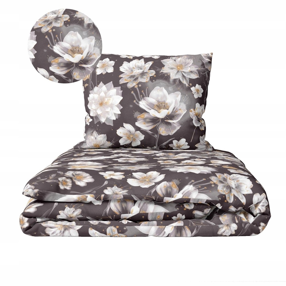 Hotelové Povlečení 160x200 povlak Bavlna 100%, vzor: Začarovaná zahrada