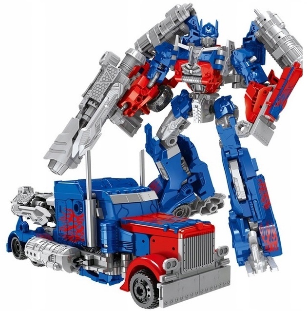 TRANSFORMÁTOR OPTIMUS 17 CM KOVOVÝ AUTO ROBOT W-WA