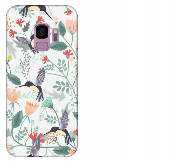 

Etui pokrowiec Samsung Galaxy S9 Tropical floral k
