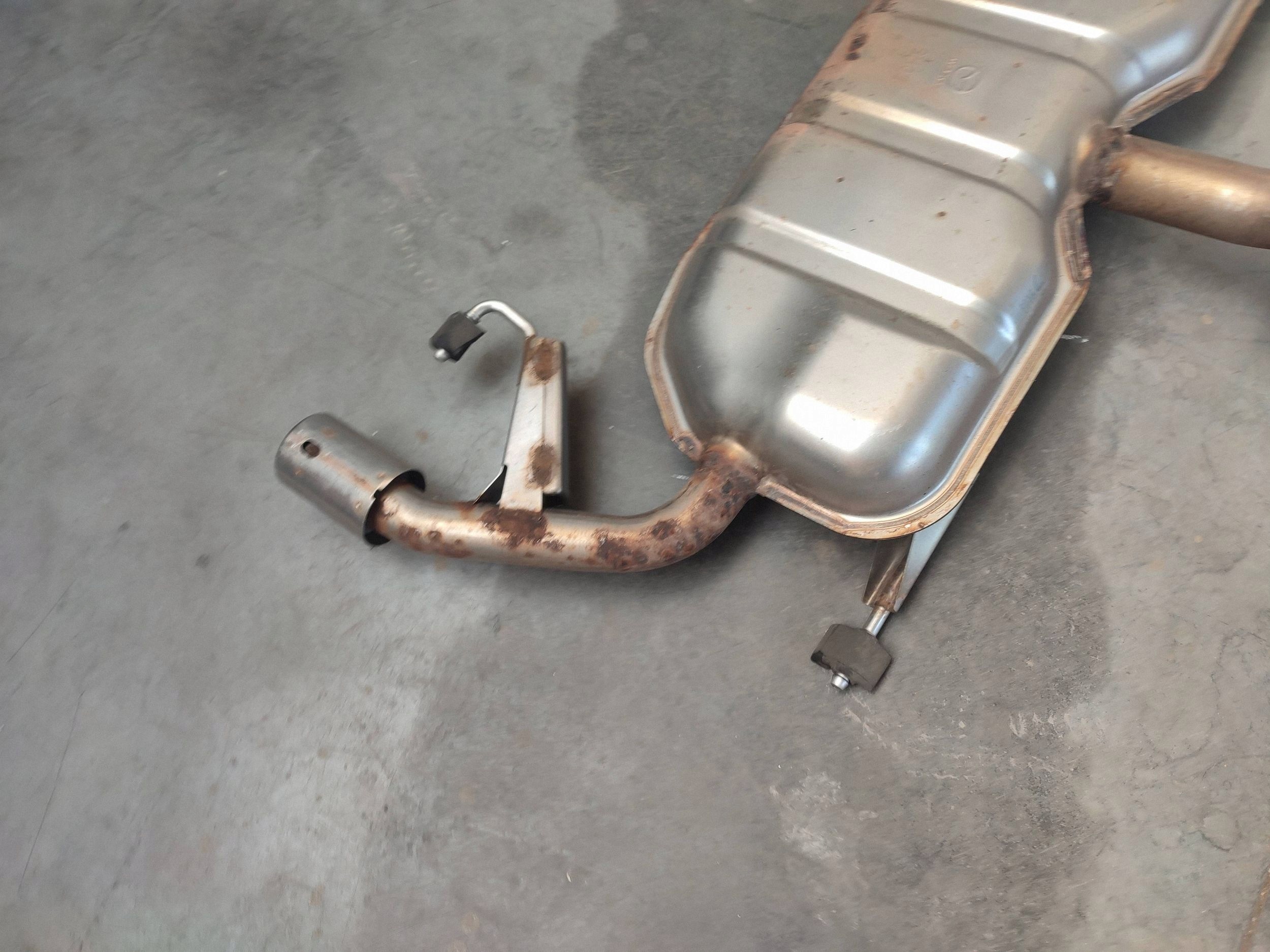 MAZDA 6 GJ GL muffler, exhaust 2.2 D 2017 DIESEL SH02