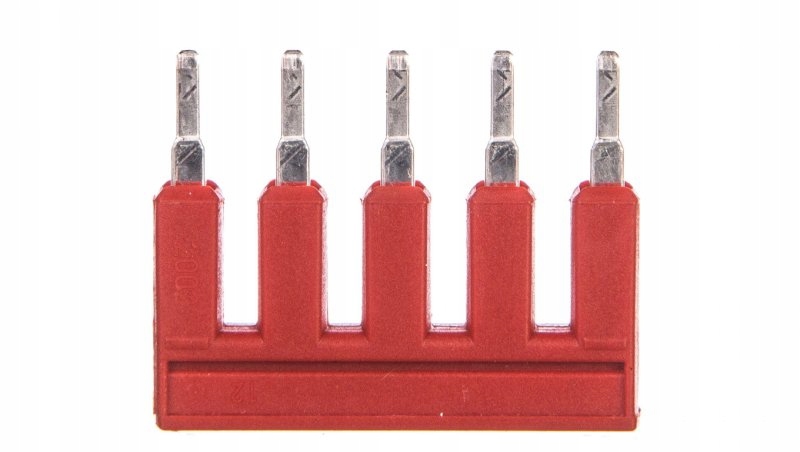 

Mostek grzebieniowy 5-torowy czerwony