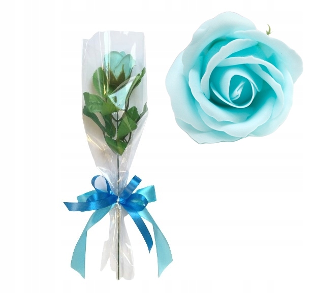 RÓŻA MYDLANA Pachnąca upominek urodziny święta