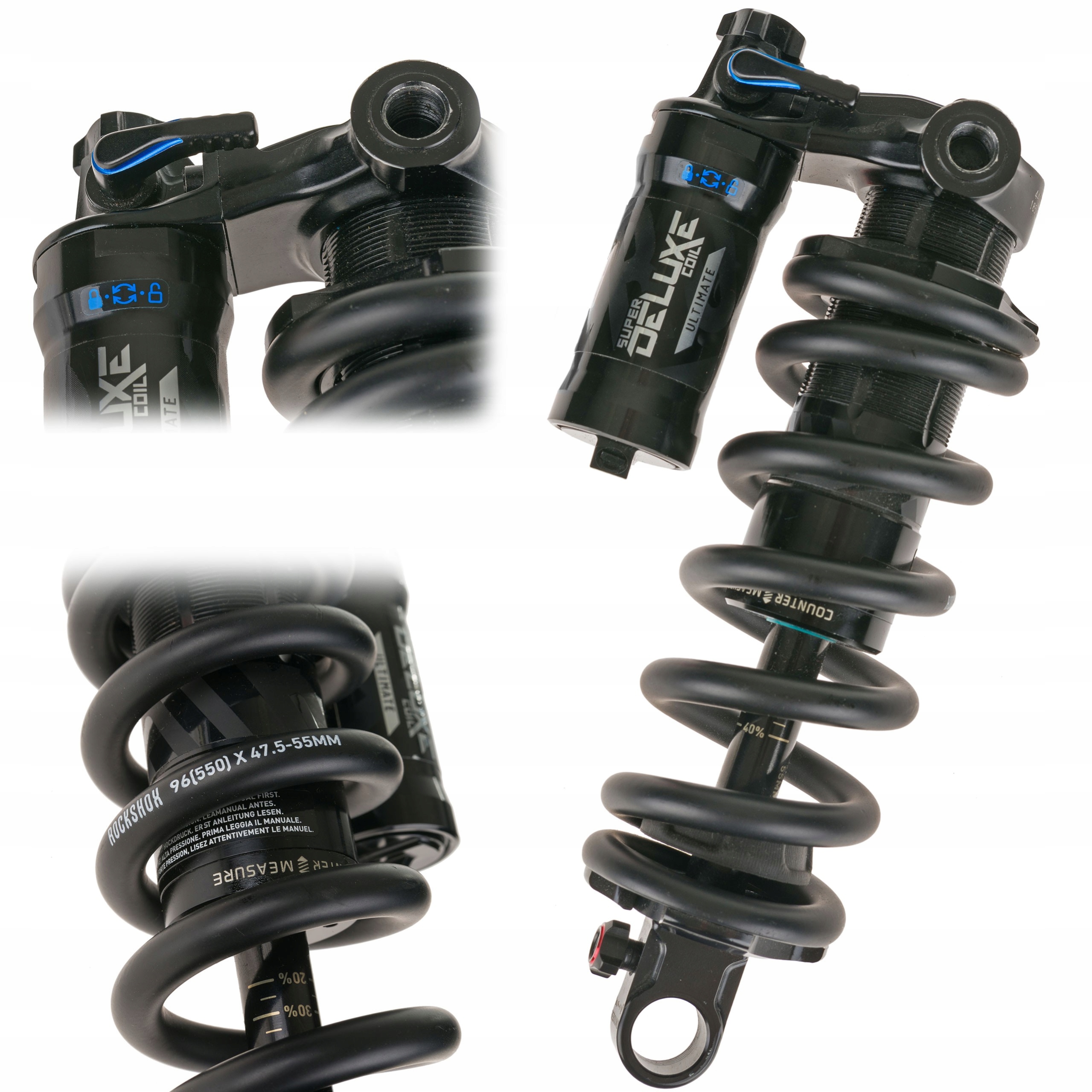 Amortyzator tylny Rock Shox Deluxe 185x55 sprężyna