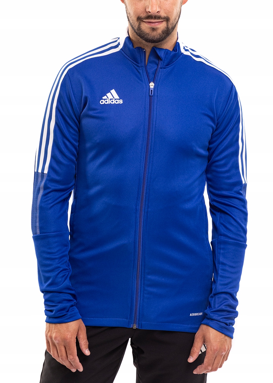 Pánská Mikina adidas Tiro 21 Rozepínací Sportovní Tréninková Bez Kapuce vel. S