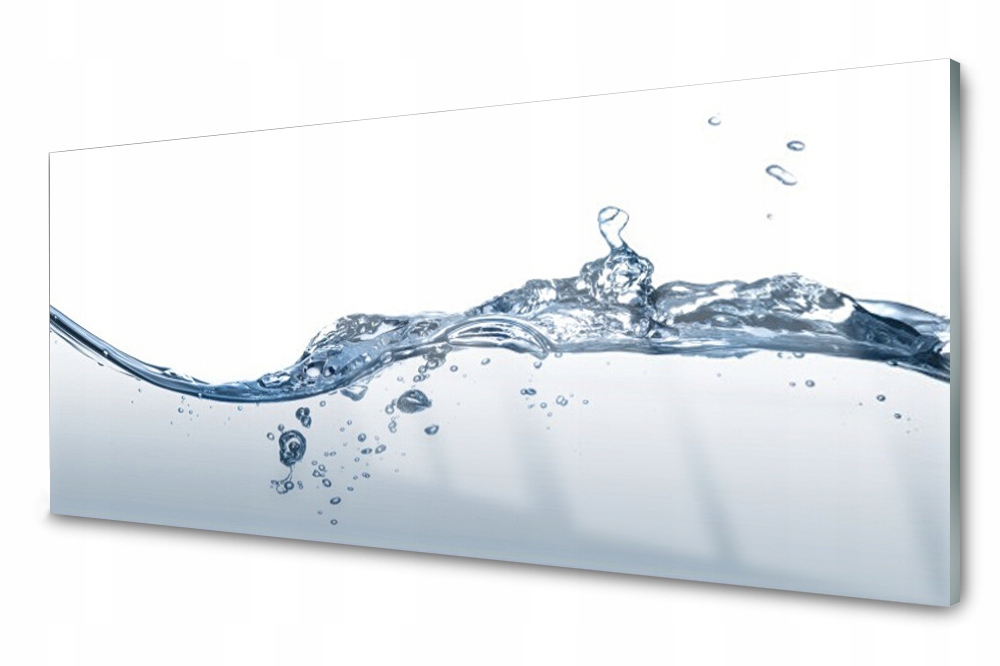 

Panel szklany do kuchni Płytka Woda 125x50