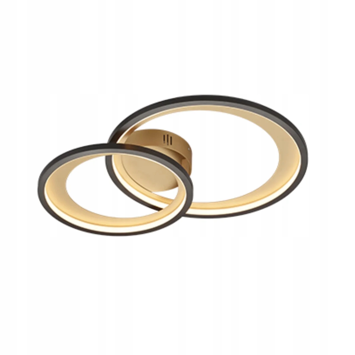 Stropná lampa stropné svietidlo čierna zlatá Trio