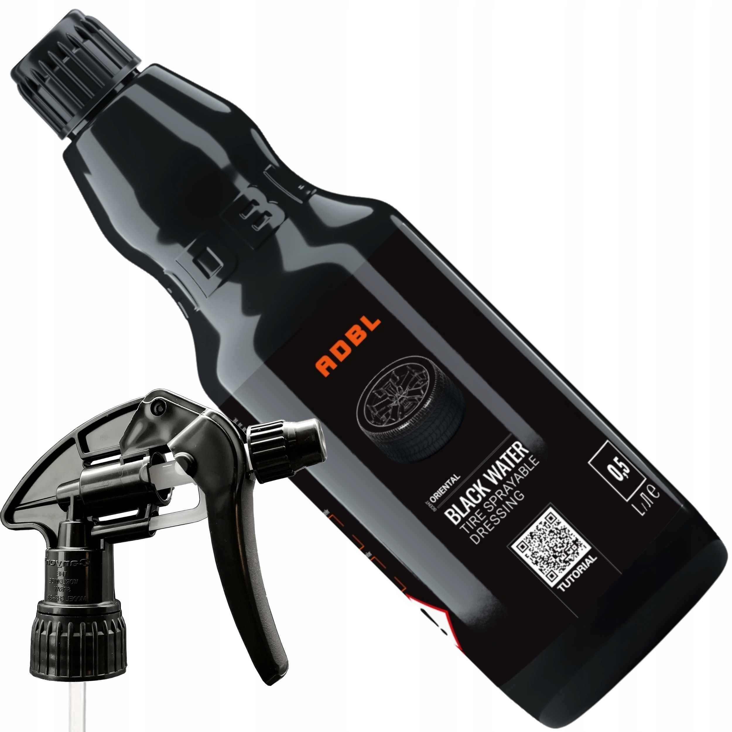 Adbl Black Water Dressing Do Opon I Gumy Połysk I Ochrona Zestaw 500 ML