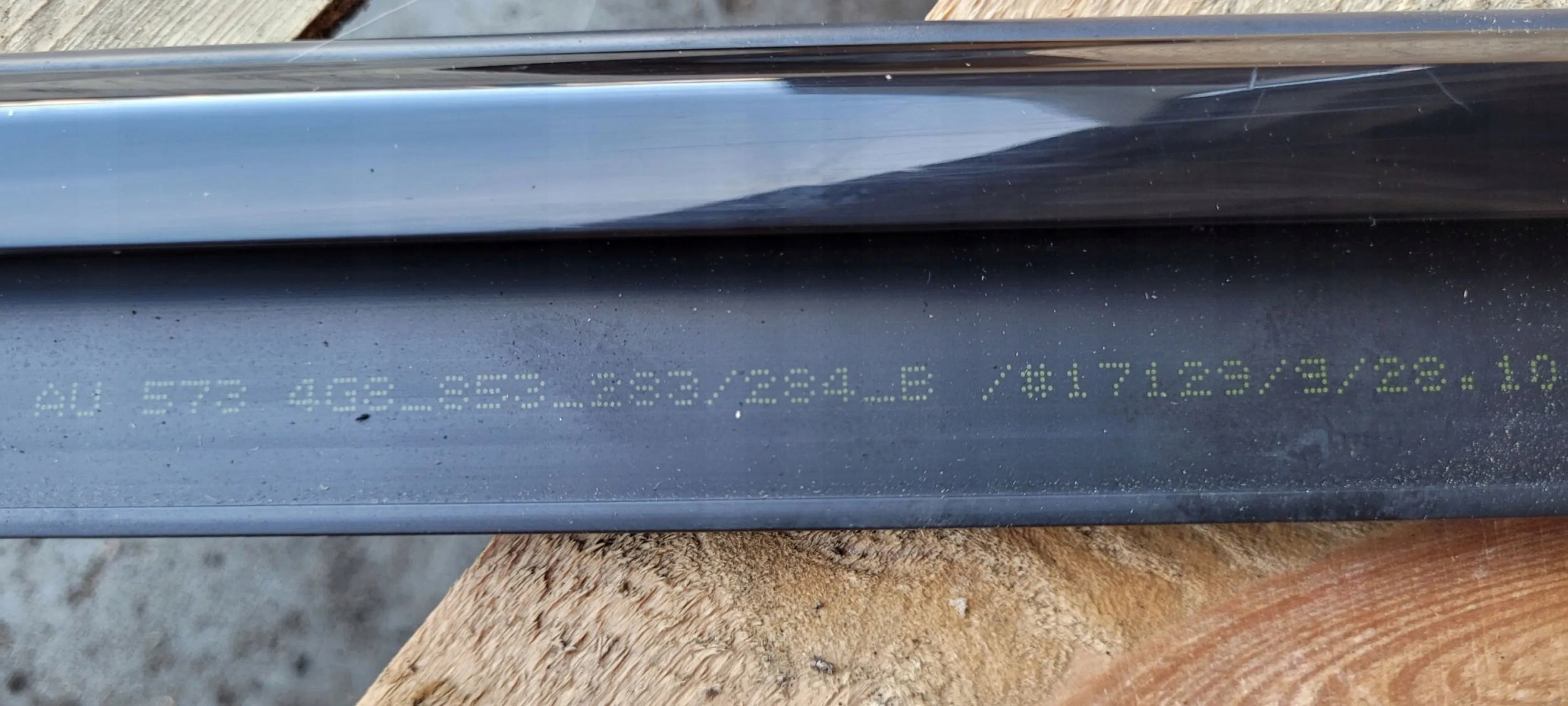 S7 4G A7 moulding dust door left front black SLINE 4G8853283G