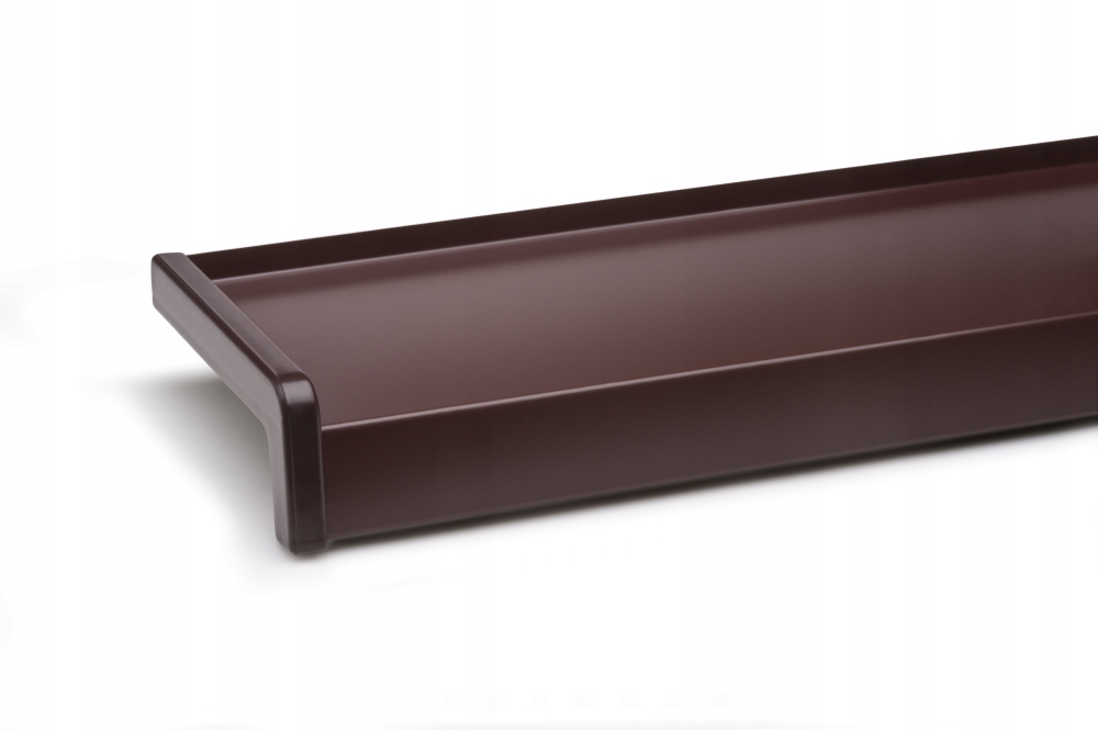 Vnější Ocelový Parapet Bronz Ral 8017 Profil Standard 190x32,5 cm