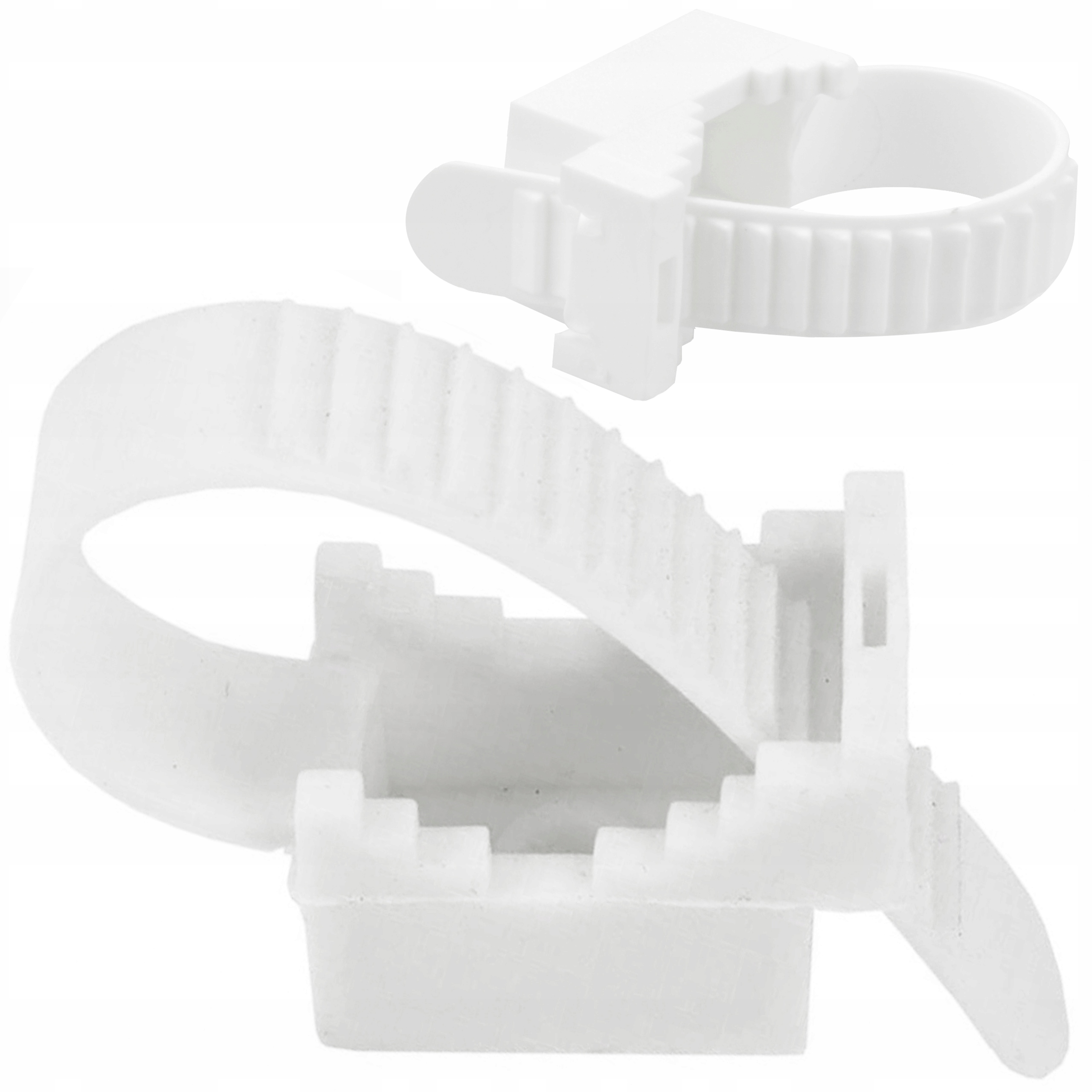 UCHWYT PASKOWY ZACISKOWY DO PRZEWODÓW KABLI UP22 100 SZT Szerokość 9 mm