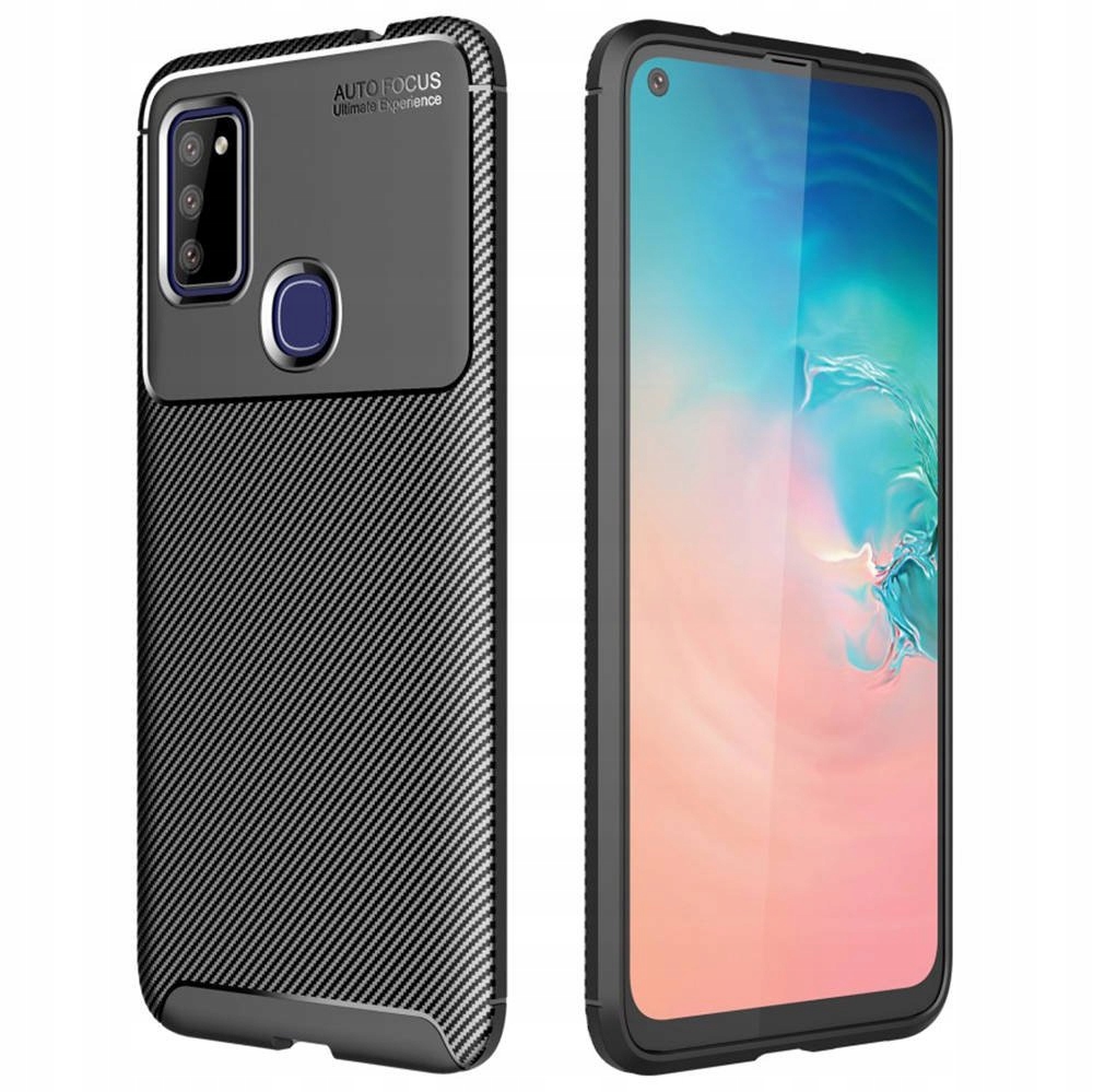 

Etui Pancerne Karbon do Samsung Galaxy M51 +szkło