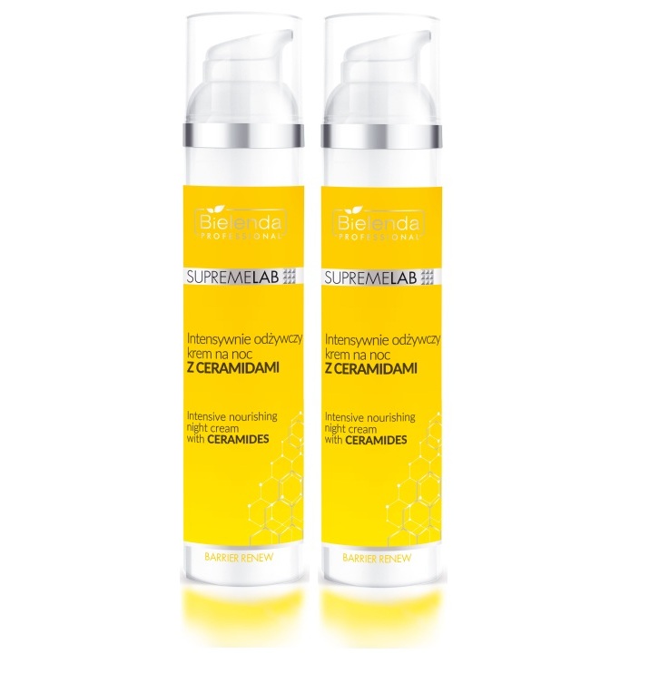 Bielenda Professional Vyživující noční krém s ceramidy 100 ml x 2 ks