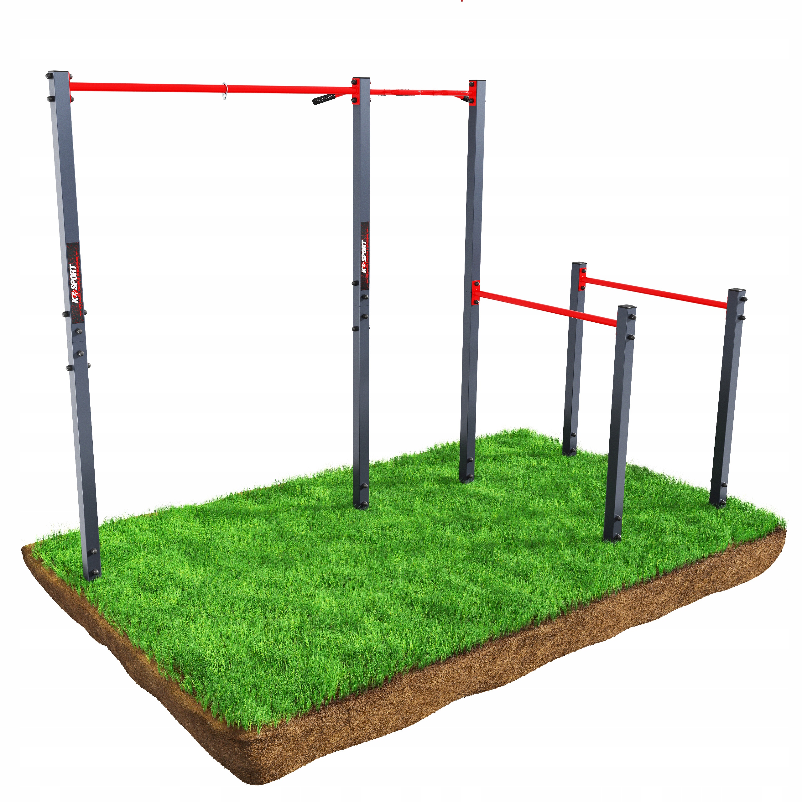GARDEN STREET WORKOUT PULLUP BAR + ПЕРИЛА