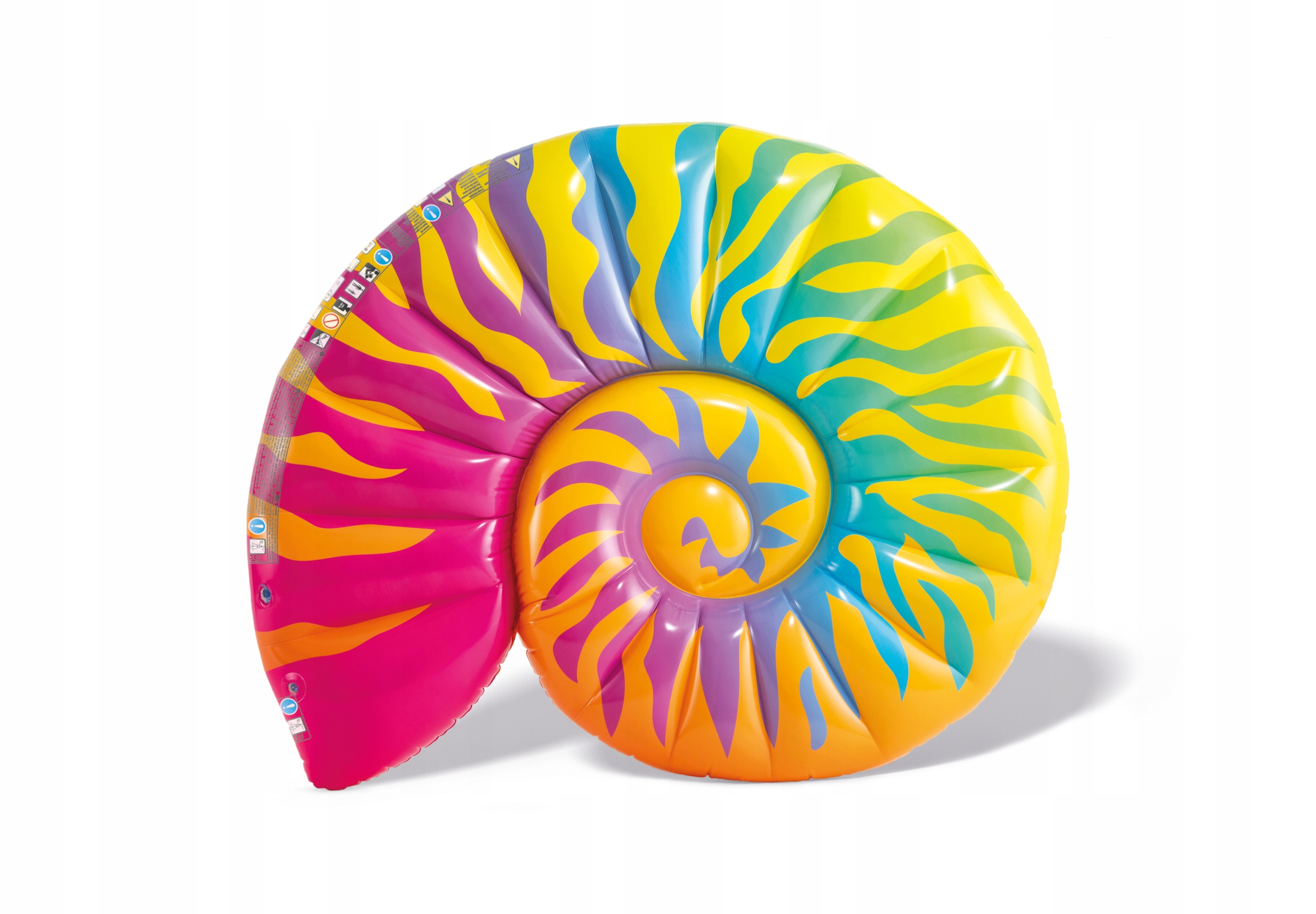 Nafukovací lehátko Intex 58791EU mušle 157 x 127 cm do vody