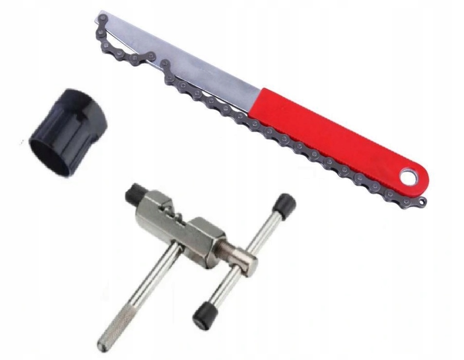 ZESTAW NARZĘDZI BACIK KLUCZ DO KASETY ŁAŃCUCHA