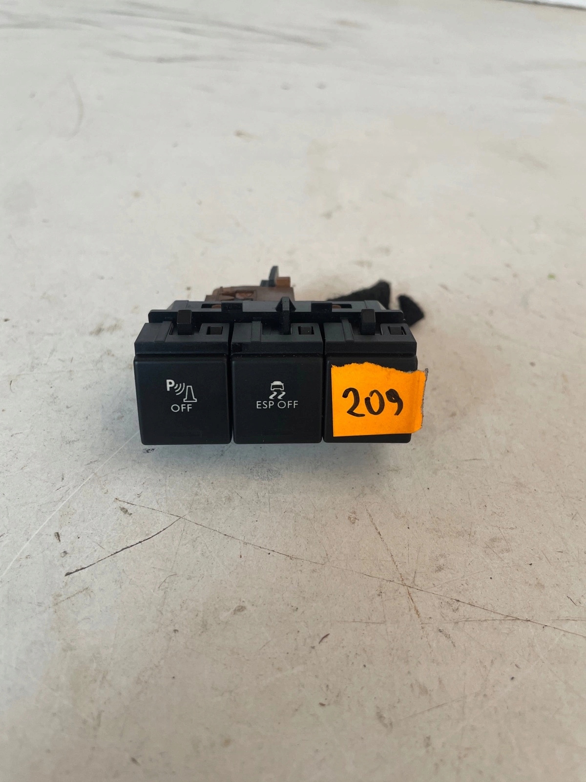 Schalter ESP Parken Peugeot 5008 und