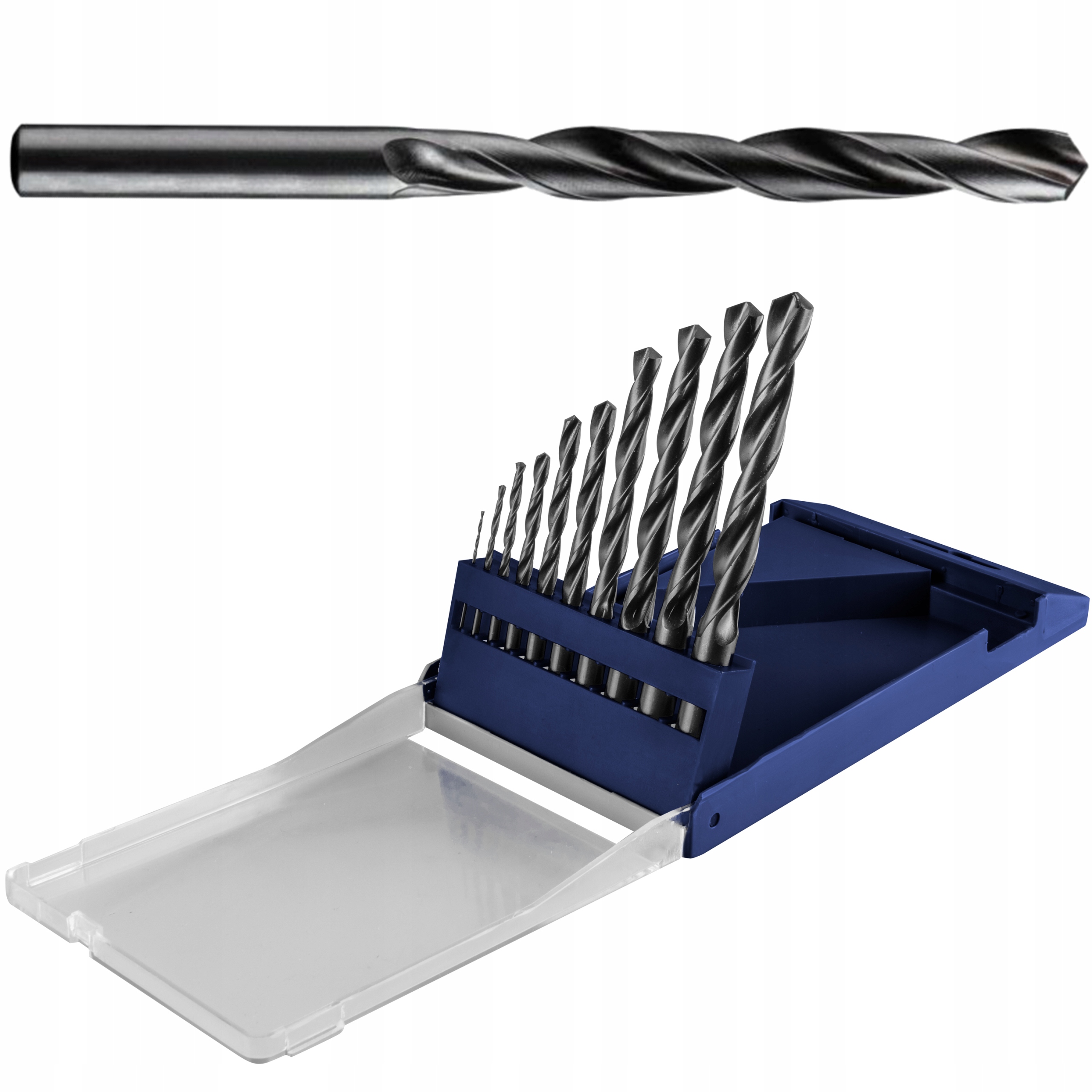 

Baildon Zestaw Wierteł Do Metalu Hss 1-10mm 10szt