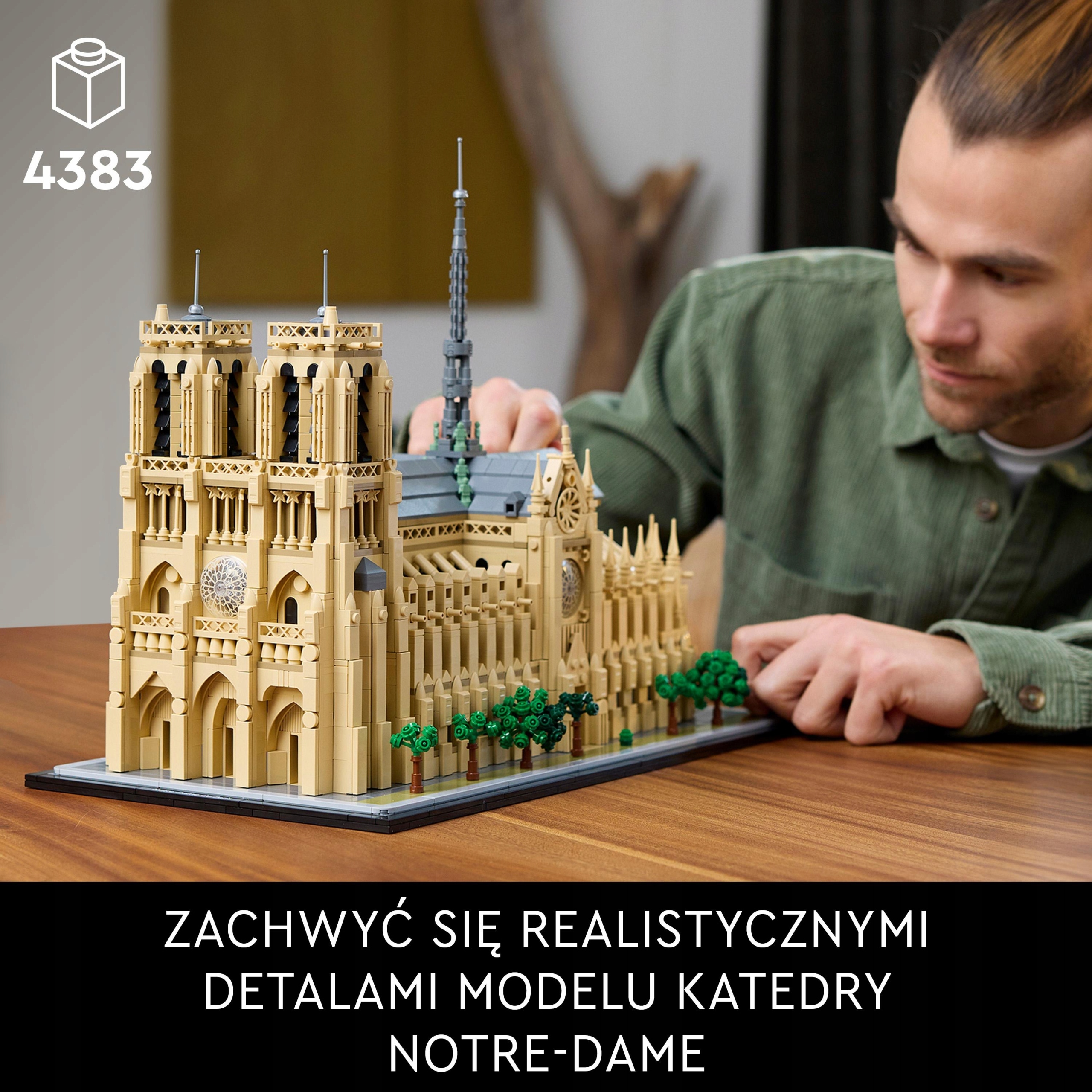 LEGO Architecture Notre-Dame w Paryżu 21061 Marka LEGO