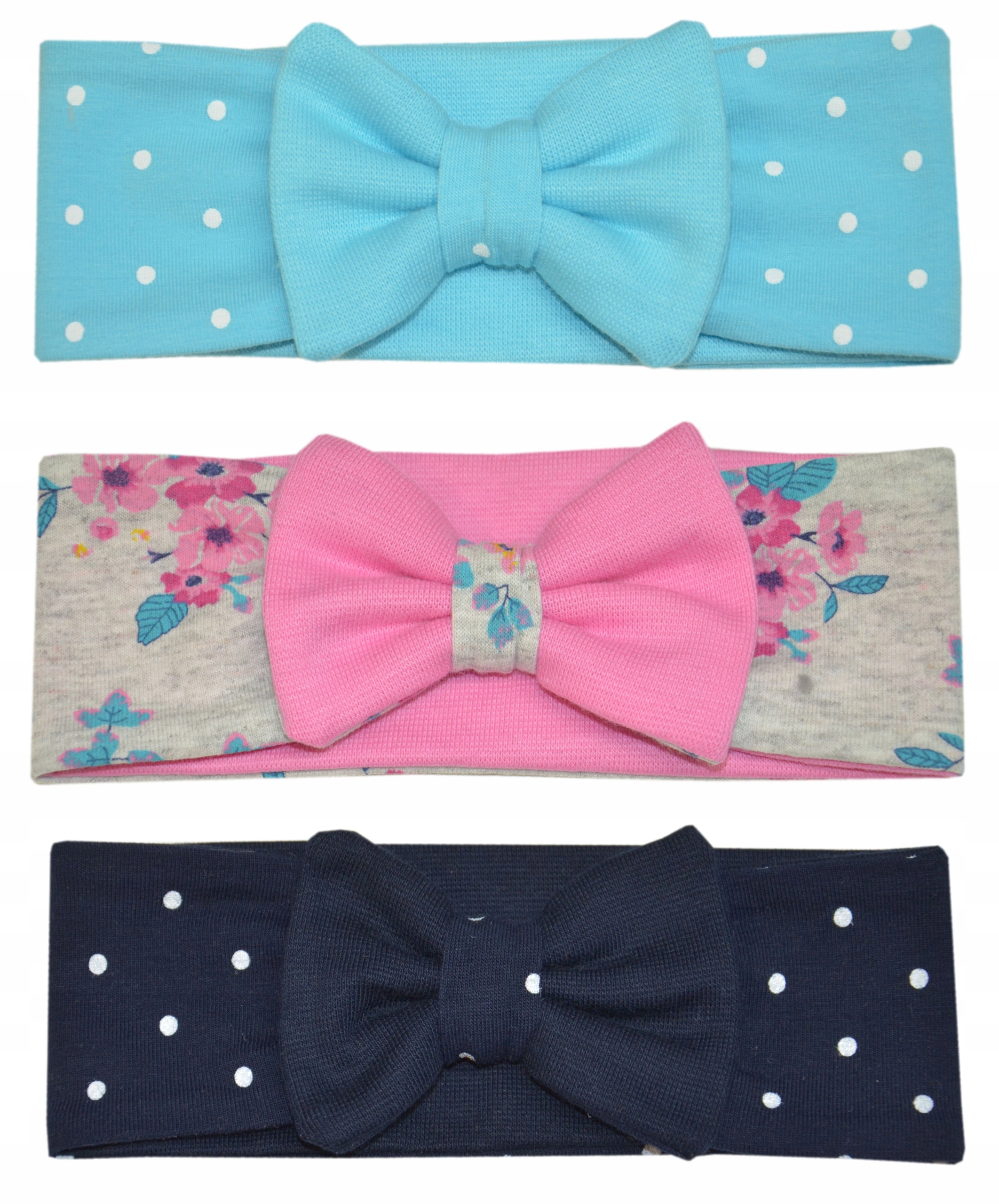 

zestaw 3 opasek noworodek 34-38cm